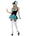 Search : Sexy 4Pc Alice In Wonderland Tea Party Hostess Mad Hatter Halloween Costume