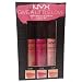 NYX Soft Matte Lip Cream 3 Piece Set - Give a Little Love