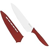 Bialetti Aeternum Red 7090 Ceramic Chef Knife 8-inch