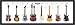 Posters: Guitares Midi Poster - Guitar Heaven (91 x 30 cm)