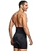 Leo Waist Slimmer Mens Underwear Girdle Compression - Tummy Control Shapewear Boxers Shorts For Men Black