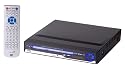 muvid DVD 180 XviD DVD-Player (CD-MP3 Converter, USB) schwarz/ silber