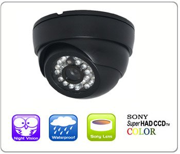 New Spy CCTV Dome Camera 1/3