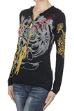 Ed Hardy Womens Zipper Sweater Hoodies 2626l Black 41dch70W2kL. SL160 Ed Hardy Womens Zipper Sweater Hoodies 2626l Black