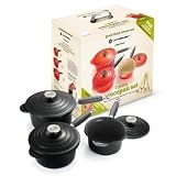 Le Creuset 3 Piece Pan Set - Satin Black from Le Creuset