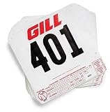 100 Gill Tear Track and Field Tag Numbers