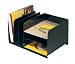 MMF Industries 26420HVBLA Letter-Size Steel Vertical/Horizontal Combination Desk Orga...