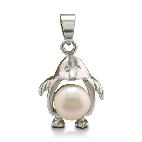 More of Penguin Shaped Freshwater Pearl Pendant