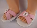 A Cool Pair of Pink Sandals for the 18 Inch Doll Made for the American Girl Doll