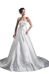 Strapless Satin/Silk/Taffeta Backless Floor Length Evening Dress 