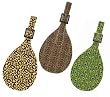 Travelon Animal Print Luggage Tags, One Size, Crocodile