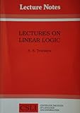 Lectures on linear logic