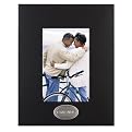Home Frame with Metal Plaque - Black (4x6")