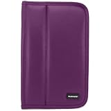 Filemate ECO Faux Leather Case with Elastic Strap for 7-Inch Tablets - Purple (3FMTC235PU7-R)