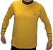 Search : Star Trek The Experience Original Series: Gold Kirk Uniform Shirt - Medium