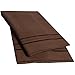 1500 Supreme Collection 2 Pack Bed Pillow Cases - Luxury Embroidered Premium Softness and Wrinkle Resistant Breathable Additional Pillowcases For Bed Sheets - 12 Colors - King, Chocolate