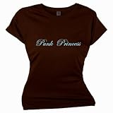 Flirty Diva Tees Woman's SoftStyle T-Shirt-Punk Princess-Brown