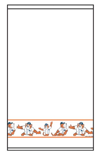 Roller Shades MLB Detroit tigers Mascot Border - White Background 0559_0009