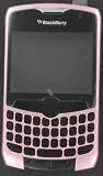 Pink OEM Original RIM Blackberry 8330 Curve Case Faceplate with Lens Front Cover New