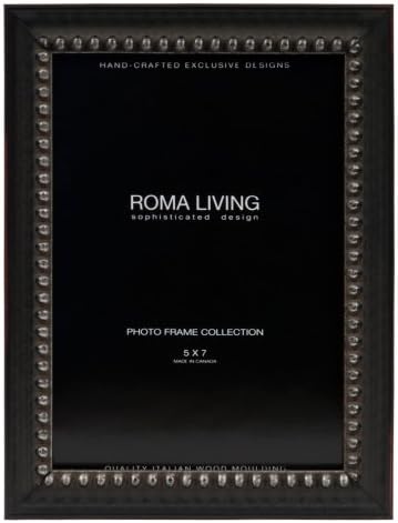 Metro Picture Frame Color: Black Iron, Size: 5" x 7"