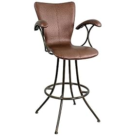 Ostrich Bar Chairs in Bronze Finish By Lumisource by Lumisource