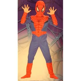 Boys Spiderman Costume 10-12