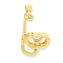 14k Scuba Diving Mask Pendant