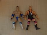 WWF Rocky Maivia and Owen Hart Figurines
