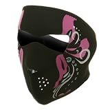 Zan Headgear Full Face Neoprene Mask , Style: Mardi Gras, Size: OSFA WNFM020