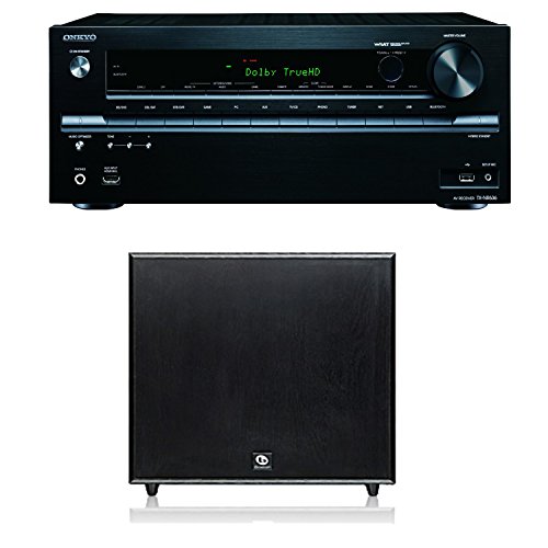 Onkyo TX-NR636 7.2-Channel Network A/V Receiver Plus A Boston Acoustics Classic II CSSUB10 Powered Subwoofer
