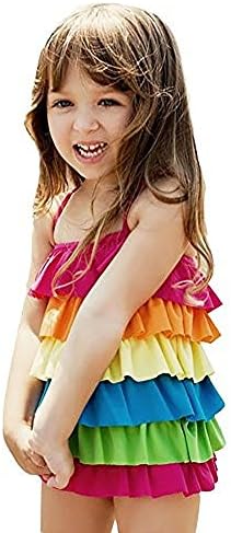 Fashion iDEA Lovely Wave Point One Piece Swimsuit Girl's Swimwear Bikini Lady Wear