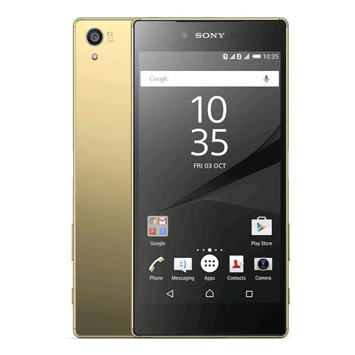 SIMフリー Sony Xperia Z5 Premium E6853 Gold LTE 32GB [並行輸入品]