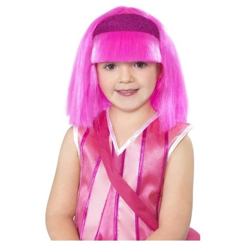 Lazy Town Stephanie Wig, Kids, with Headband