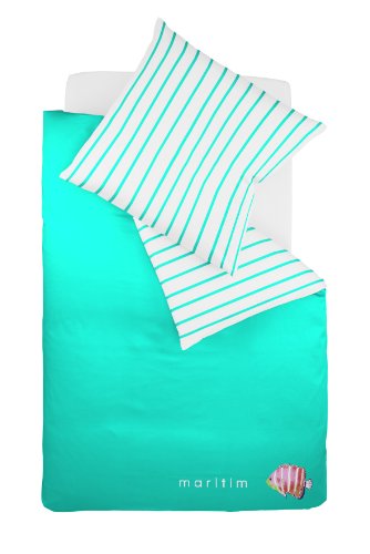 Fleuresse Noblesse 112456/2 Mako-Satin- Bettw&auml;sche 135 x 200 cm + 80 x 80 cm