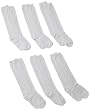 Jefferies Socks Boys 2-7 School Uniform Cotton Knee High 6 Pack