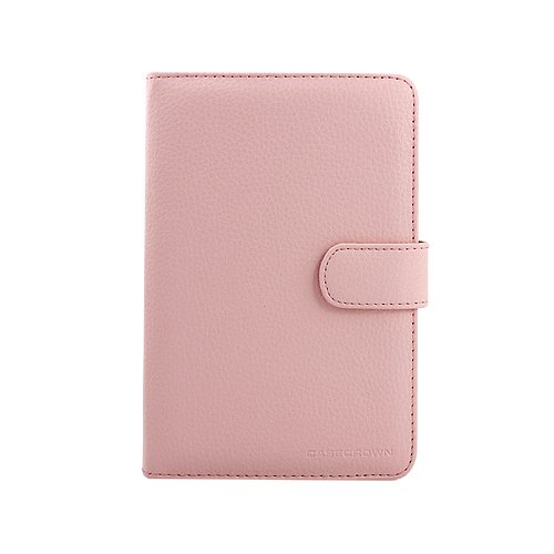 Casecrown Faux Leather Case for Kobo eBook Reader Pink