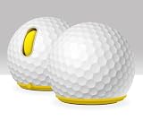 Jelfin Standard USB Optical Mouse - Yellow Accent, Golf Ball Skin, Can Packaging