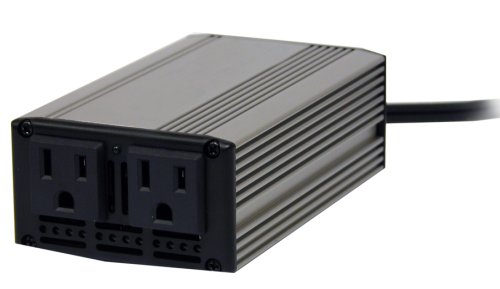 iConcepts M26252-MB 300 Watt Dual Outlet Power Inverter for Notebooks and Portable Electronics