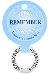 Remember Infinity Circles Pendant