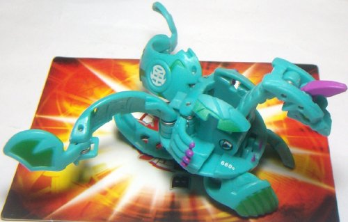 Bakugan B2 New Vestroia BakuSteel LOOSE Single Figure Ventus [Green] Viper Helios 660G images