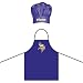 NFL Minnesota Vikings Chef Hat and Apron Set