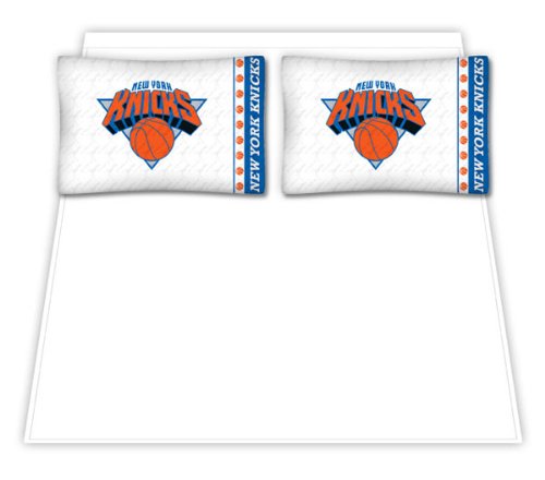 Sports Coverage New York Knicks Micro Fiber Sheet Set - Queen