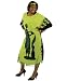 Pouring Water Caftan Kaftan With Matching Headwrap - Available in Green or Orange