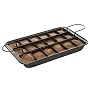 Slice Solutions 11-by-7-Inch Precut Brownie Pan Set