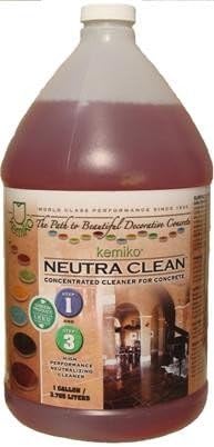 Kemiko Neutra Clean Concentrated Cleaner For Concrete | 1 Gallon