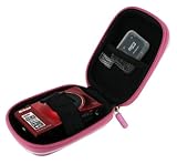 rooCASE (Med EVA Pink) Hard Shell Carrying Case with Memory Foam for Panaso ....