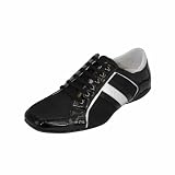 Men's Prelco Fashion Sneaker Driving Moccasin Designer Loafer Slip-On Shoes Z7929-5 Black
