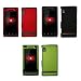 All Products : Premium Rubberized Cell Phone Hard Cover Case for Verizon Motorola Droid A855 (Choose from 6 Colors; Black, Blue, Hot Pink, Neon Green, Purple, Red)