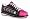 Etonic Retro Womens Neon Black/Pink, 6