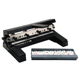 Swingline 2-to-4 Hole Heavy Duty Paper Punch with T-Handle (A7074450E)